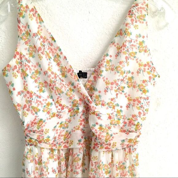 Vero Moda Josephine fit & flare Liberty floral dress M - Picture 5 of 10